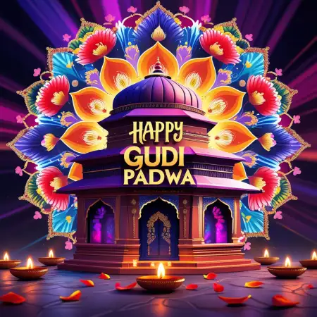 Beautiful Gudi Padwa Images For Free Download - Free Related Happy Gudi Padwa Image