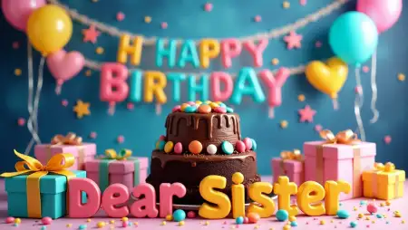 Beautiful Happy Birthday Wishes For Sister - Free Wishes Download