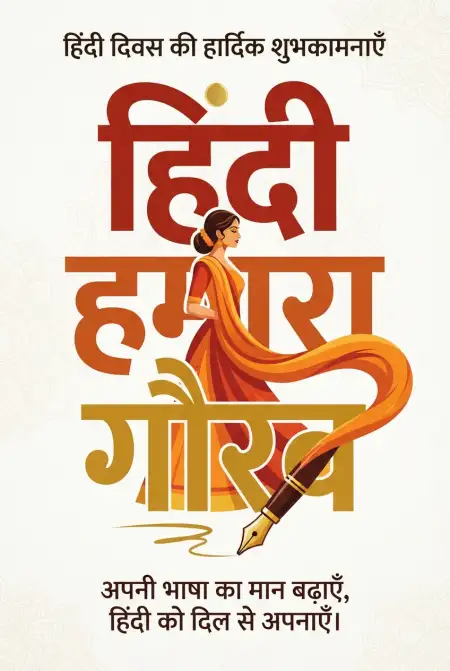 beautiful happy hindi diwas images 2026 - Happy Hindi Diwas Wishes 2026