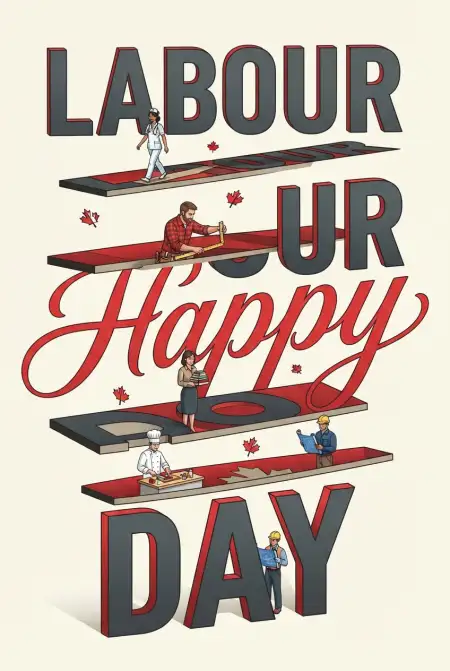 Beautiful Happy Labour Day Canada 2026 Images - Free Happy Labour Day Canada 2026 Download