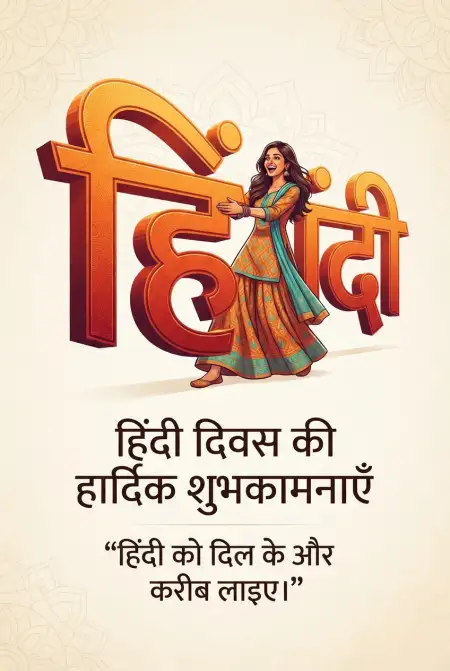 beautiful hindi diwas quotes wishes 2026 - Happy Hindi Diwas Wishes 2026
