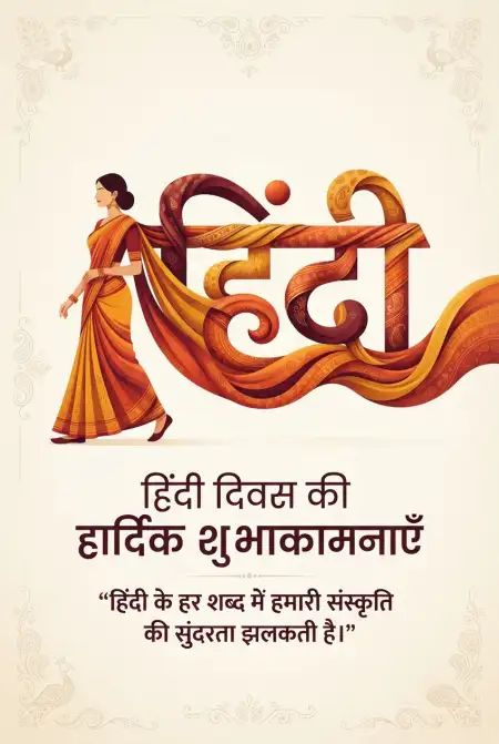 beautiful hindi diwas wishes 2026 - Happy Hindi Diwas Wishes 2026