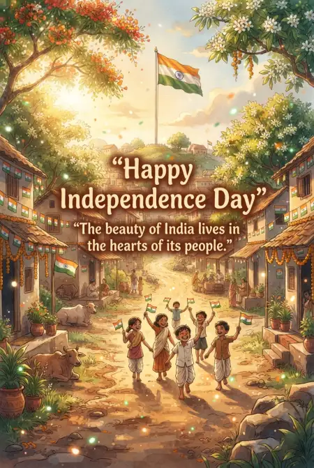 Free Beautiful Independence Day Poster 2026 Image Download