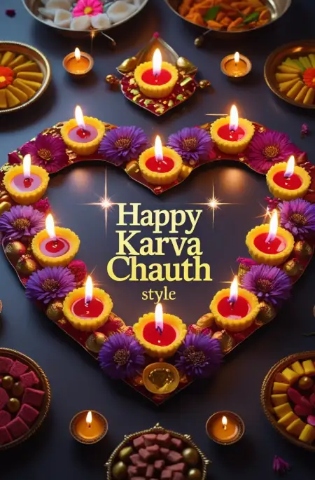 Beautiful Karva Chauth Wallpaper For Whatsapp Status - Free Wallpaper Wallpaper Download