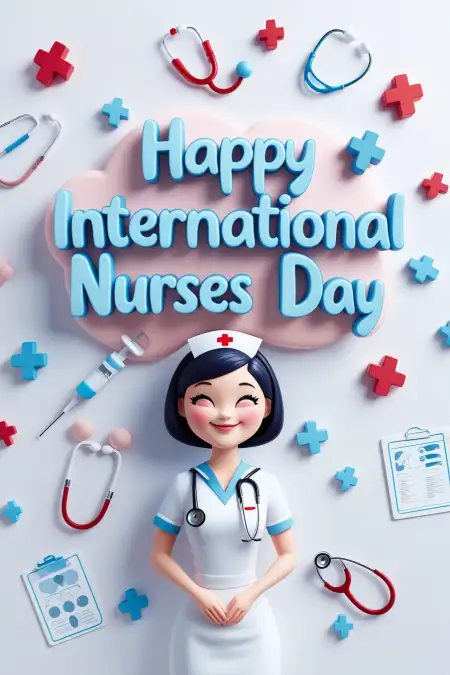 Beautiful Quotes For International Nurses Day Celebration - Free Related Happy Iinternational Nurses Day Image