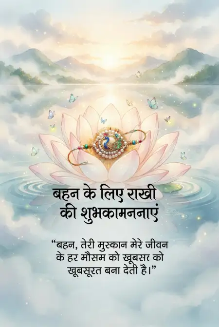 Beautiful Raksha Bandhan Wishes In Hindi - Free Raksha Bandhan Ki Shubhkamnaye In Hindi Download