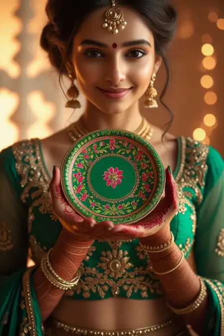 Beautiful Teej Mehndi Design 2025 For Housewives - Free Latest Teej Mehndi Design 2025 Download