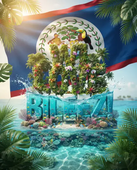 belize independence day 2026 festival artwork - Belize Independence Day Message 2026