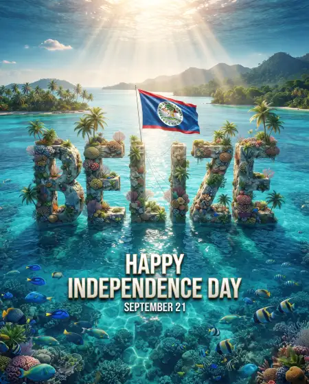 belize independence day 2026 instagram post - Belize Independence Day Message 2026