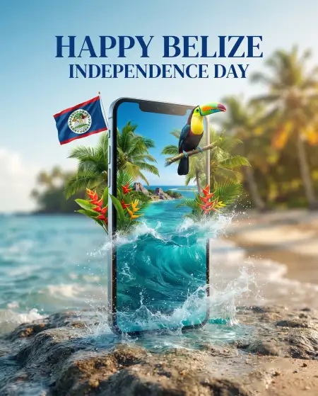 belize independence day 2026 social media template - Template