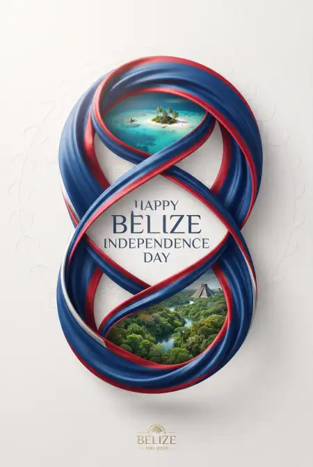 belize independence day greeting images