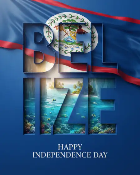 belize independence day greetings 2026