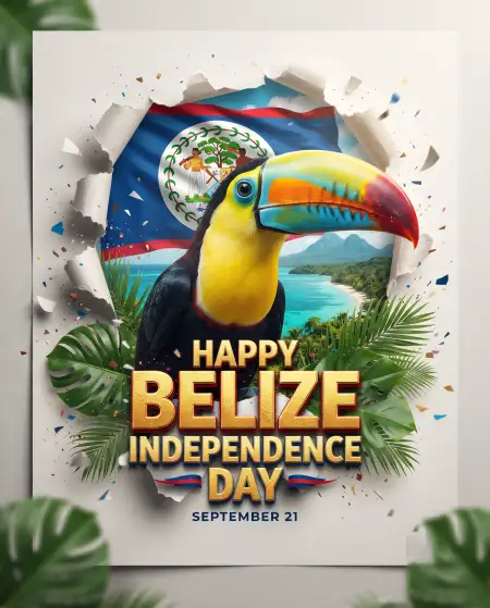 belize independence day instagram post design - Greek Independence Day Flyer Design