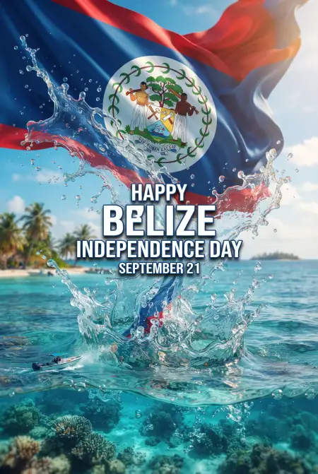 belize independence day september 21 greetings