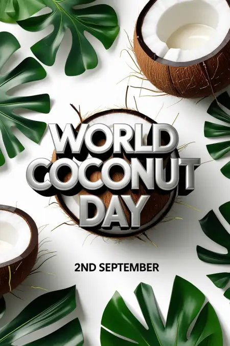 Benefits Of Coconut Water On World Coconut Day - Free World Coconut Day Download