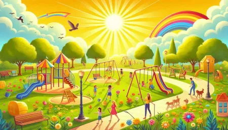 Best Background For Morning Walk In The Park - Free Background Download