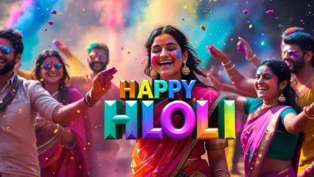 Best Happy Holi 2025 Greetings For Friends - Free Related Happy Holi 2025 Image