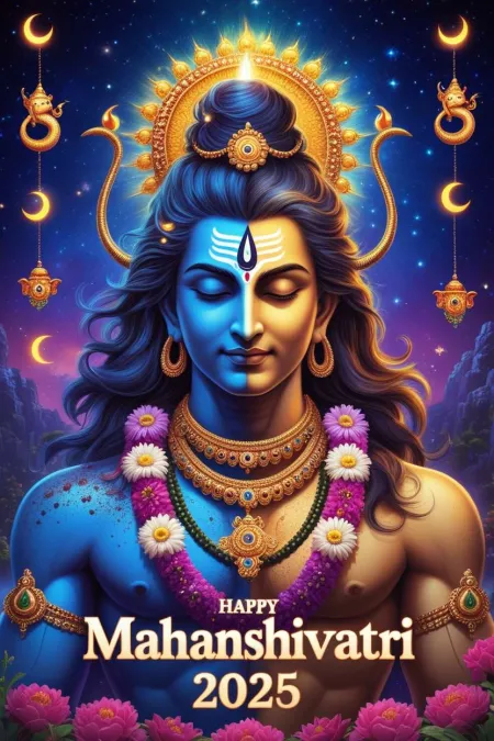 Best Happy Mahashivratri 2025 Facebook Status And Reels Captions - Free Related Happy Mahashivratri Image