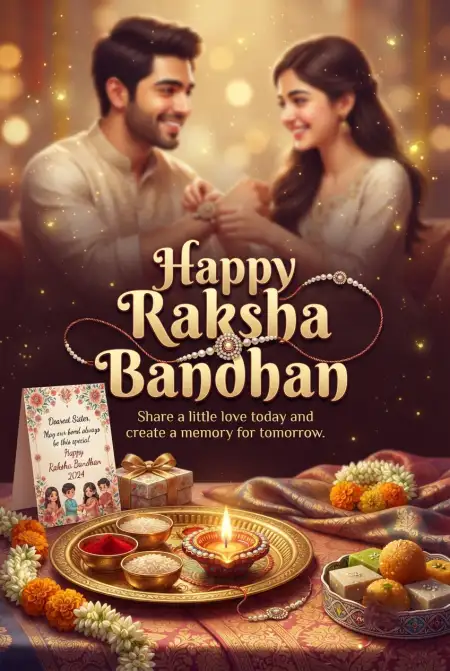 Best Happy Raksha Bandhan Wishes 2026 - Free Happy Raksha Bandhan Wishes 2026 Download