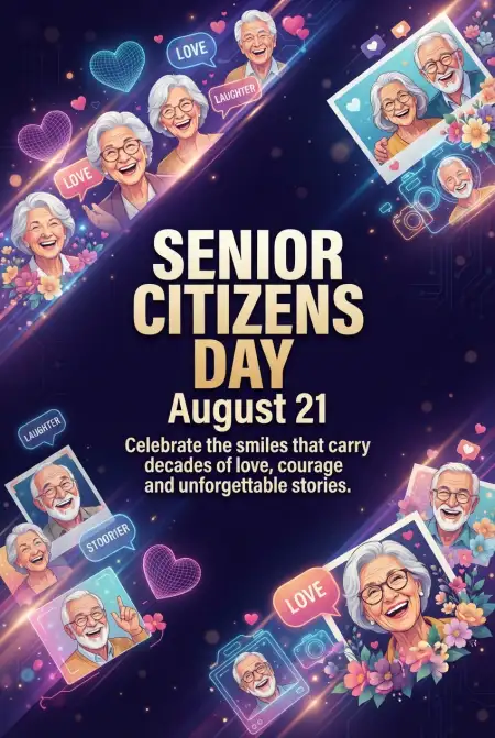 Best Hashtags For Senior Citizens Day 2026 - Free Senior Citizens Day 2026 Download