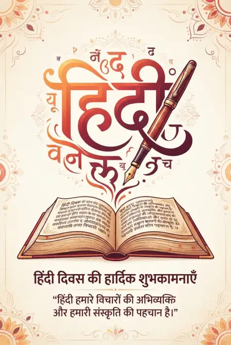 best hindi diwas wishes and quotes 2026 - Happy Hindi Diwas Wishes 2026
