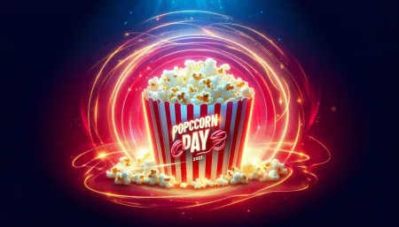 Best National Popcorn Day Wallpapers For Social Media Backgrounds - Free Background Download