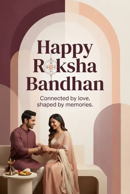 Best Raksha Bandhan Social Media Captions - Free Happy Raksha Bandhan Greetings Download