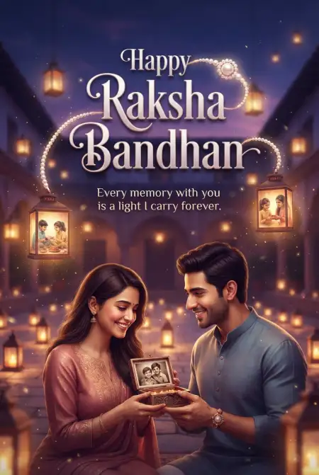 Best Raksha Bandhan Wishes 2026 - Free Happy Rakhi Wishes 2026 Download