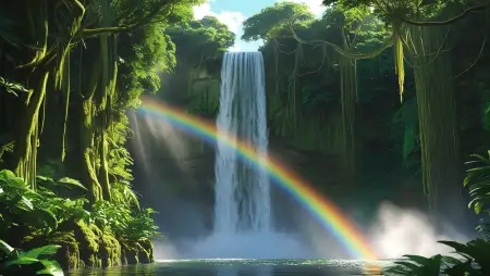 Best Waterfall Background For Photoshop - Free Waterfall Background Download