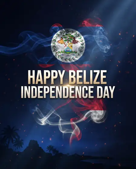 best wishes for belize independence day