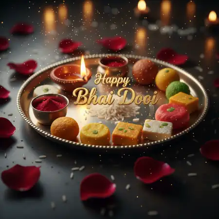 Bhai Dooj 2025 Greeting Banner Design - Free Bhai Dooj Download
