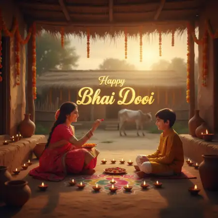 Bhai Dooj 2025 Pinterest Post Image - Free Bhai Dooj Download