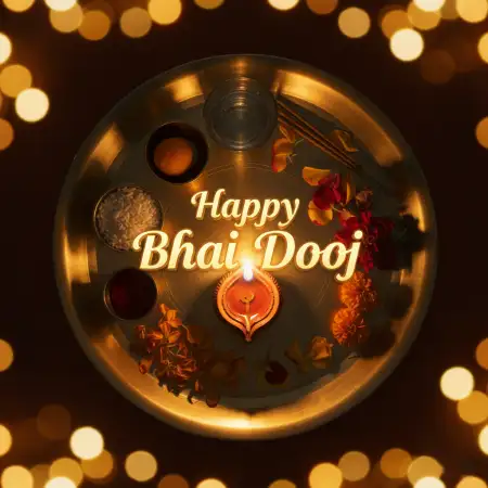 Bhai Dooj 2025 Shubhkamnaye In Hindi - Free Bhai Dooj Download