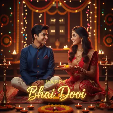 Bhai Dooj 2025 Whatsapp Dp For Sister - Free Bhai Dooj Download