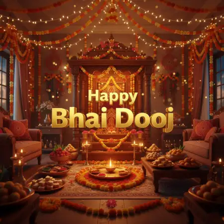 Bhai Dooj Bhai Behan Love Quotes In Hindi - Free Bhai Dooj Download