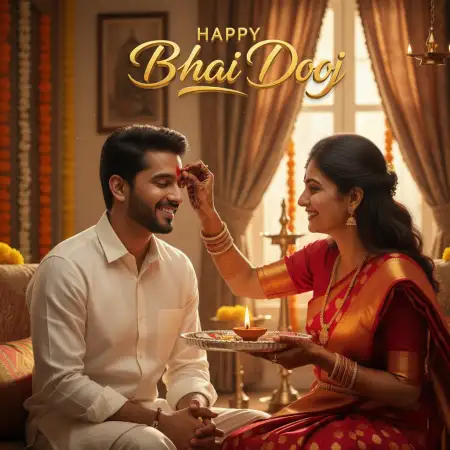 Bhai Dooj Brother Sister Love Images HD - Free Bhai Dooj Download