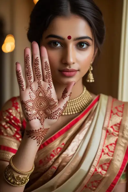 Bhai Dooj Mehndi Design Photos - Free Related Mehndi Design Image