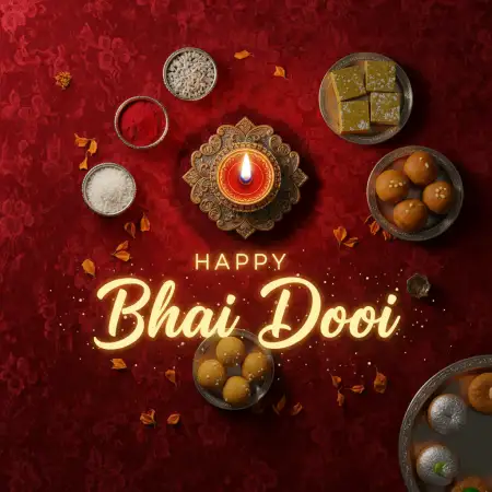 Bhai Dooj WhatsApp DP For Brother And Sister - Free Bhai Dooj Download