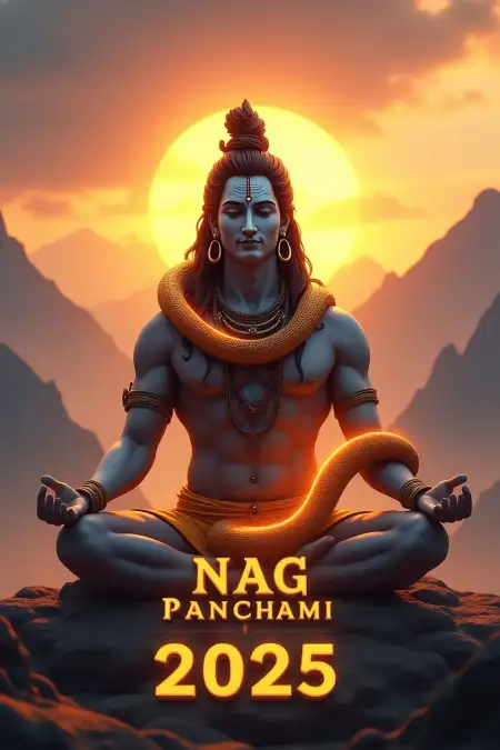 Bhole Baba Photo Nag Panchami 2025 - Free Happy Nag Panchami Download