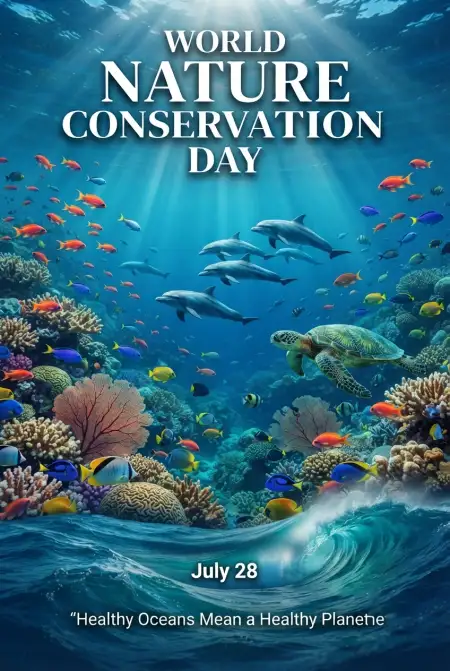 Biodiversity Conservation Poster Design - Free World Nature Conservation Day 2026 Download
