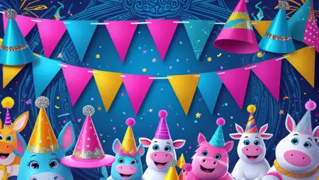Birthday Background Animated GIF Format - Free Happy Birthday Background Download