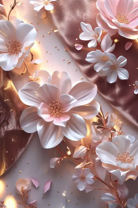 Birthday Background Floral Theme Design - Free Happy Birthday Background Download