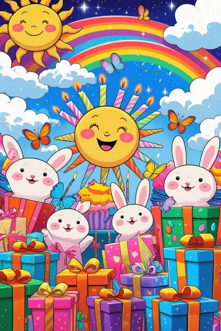 Birthday Background For Girls - Free Background Download