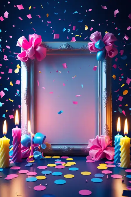 Birthday Background With Photo Space - Free Happy Birthday Background Download
