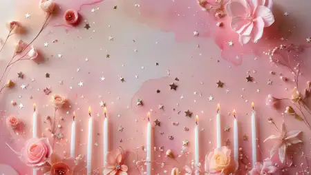 Birthday Banner Background With Transparent - Free Related Birthday Background Image