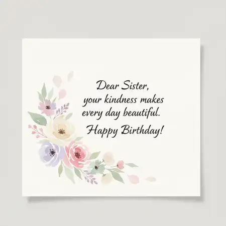 Birthday Wishes For Sister With Love And Care - Free Happy Birthday Download