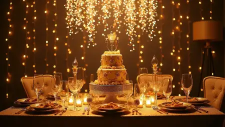 Black Birthday Background With Gold Balloons - Free Related Birthday Background Image