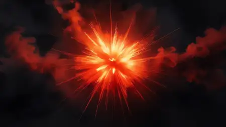 Black Thumbnail Background With Red Glow - Free Related Black Background Image