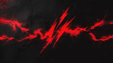 Black Thunder Effect YouTube Thumbnail Background - Free Related Black YouTube Thumbnail Background Image