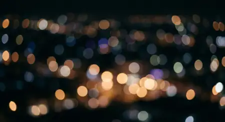 Black Youtube Thumbnail Background With Bokeh - Free Youtube Thumbnail Download
